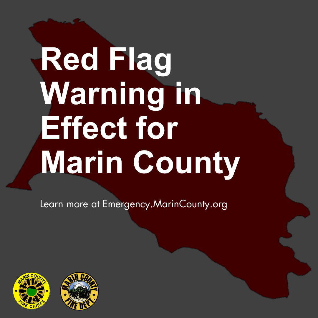 red flag warning marin county