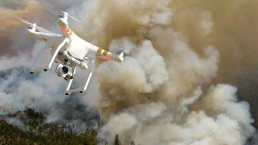 Don’t Fly Your Drone Near Wildfires!