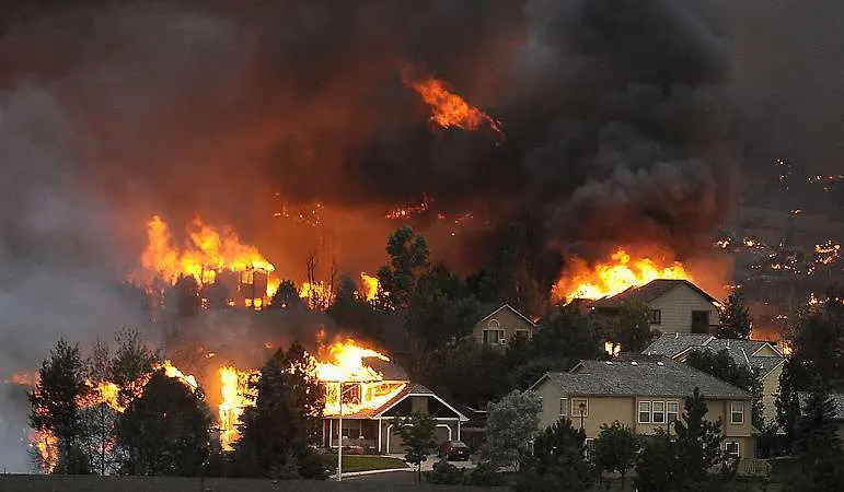 Wildfires Raging in California.