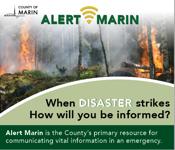 Are You Registered for Alert Marin and Nixle?