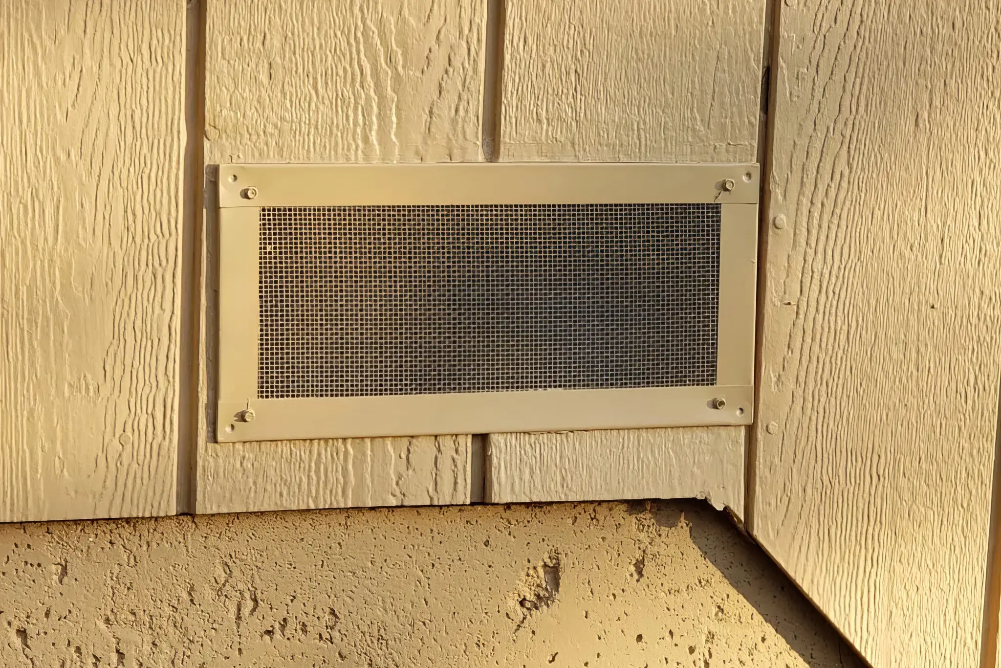 vent outside of house
