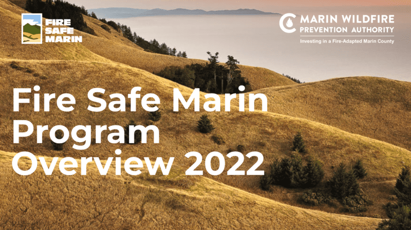 Fire Safe Marin: Overview of programs