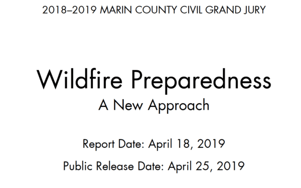 Marin Grand Jury Wildfire Report