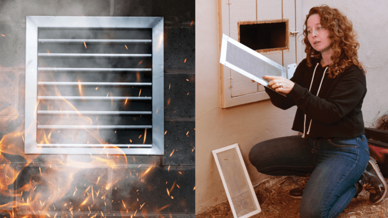 Home Hardening:  Vents