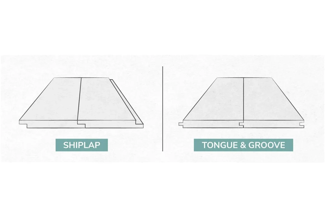 shiplap vs. tongue & groove